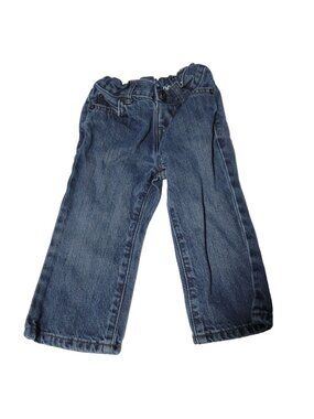 Childrens Place Adjustable Waist Bootcut Jeans Boys Size 18-24 M Medium Wash